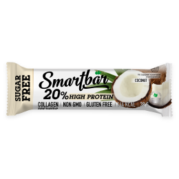 Батончик с высоким содержанием белка "Кокос в молочной глазури" 38г, Smartbar